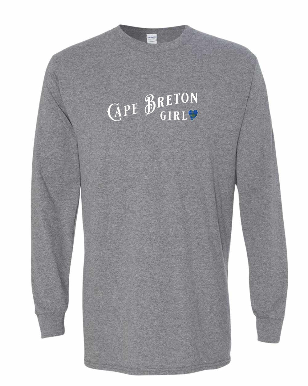 Cape Breton Girl Tartan Full Long Sleeve Tee