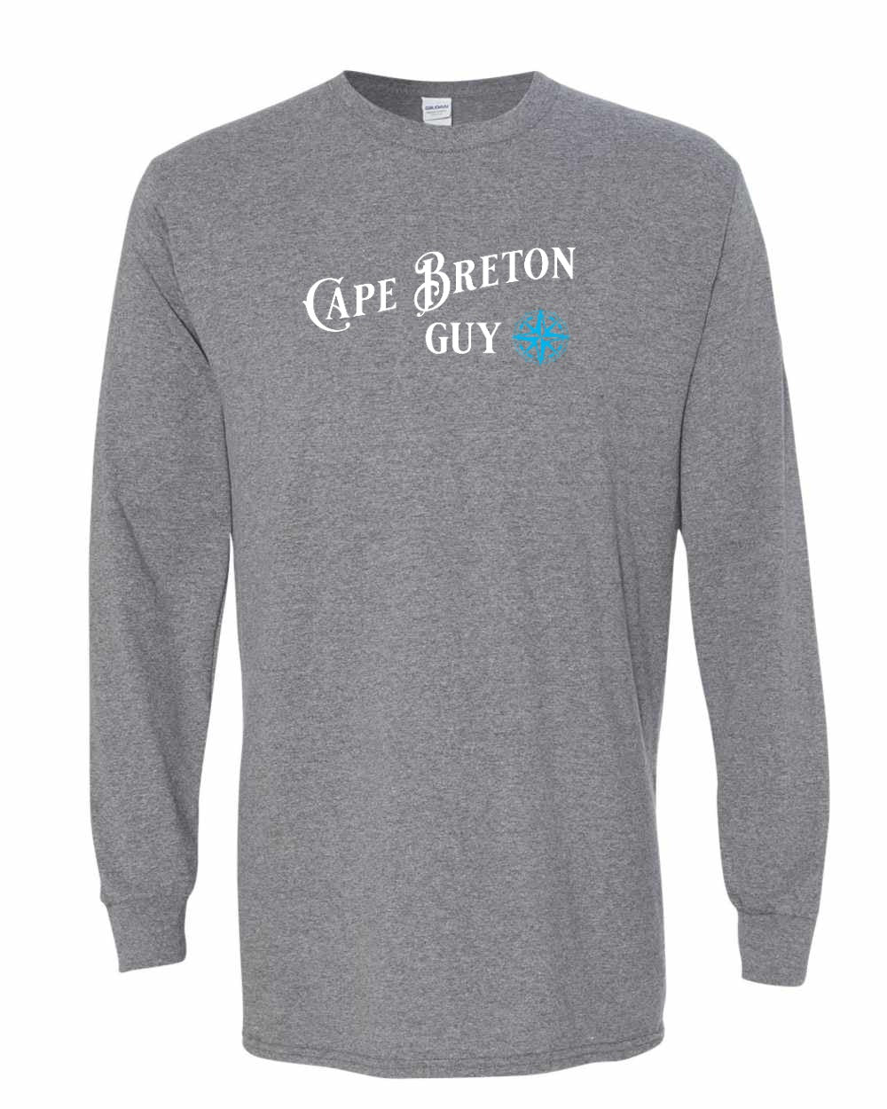 Cape Breton Guy blue Full Long Sleeve Tee
