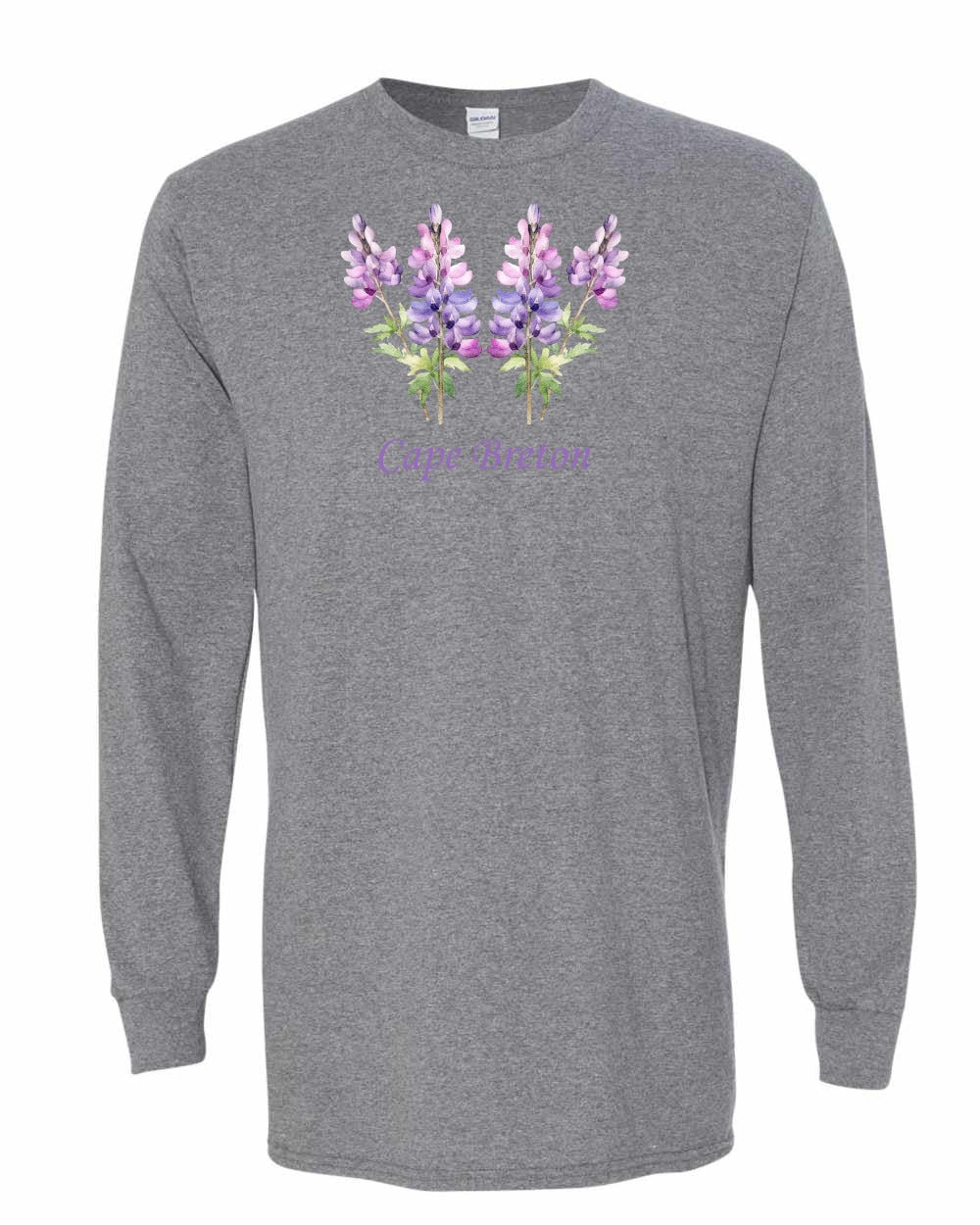 Cape Breton Lupin Full Long Sleeve Tee