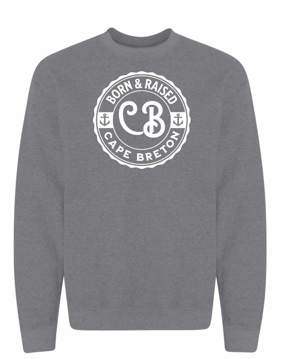 Born & Raised Cape Breton Full Crewneck Sweatshirt