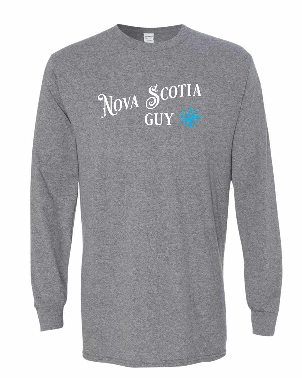 Nova Scotia Guy blue Full Long Sleeve Tee