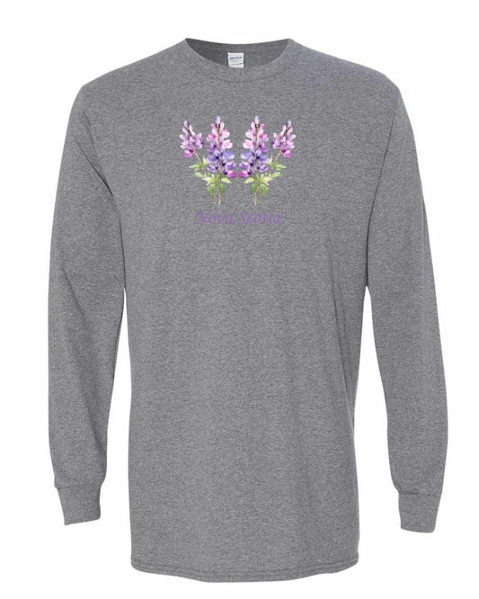 Nova Scotia Lupins Full Long Sleeve Tee