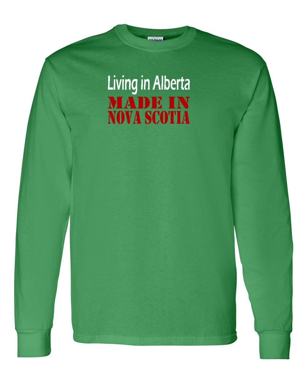 Living Alberta Made in Nova Scotia Full Long Sleeve Tee