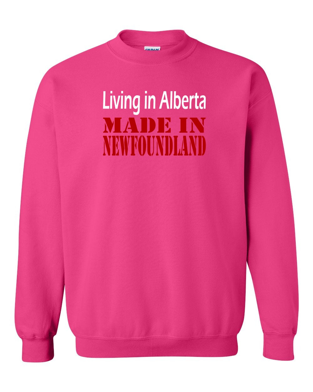 Living Alberta Made in Newfoundland Full Crewneck Sweatshirt