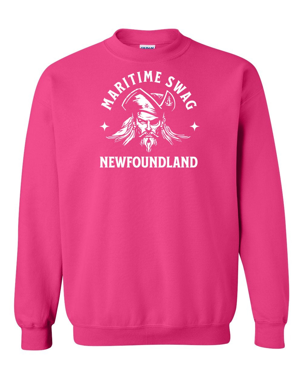 Maritime Swag Newfoundland Pirate Full Crewneck Sweatshirt