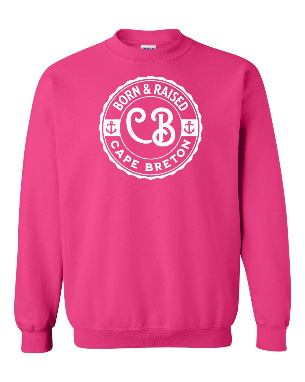 Born & Raised Cape Breton Full Crewneck Sweatshirt