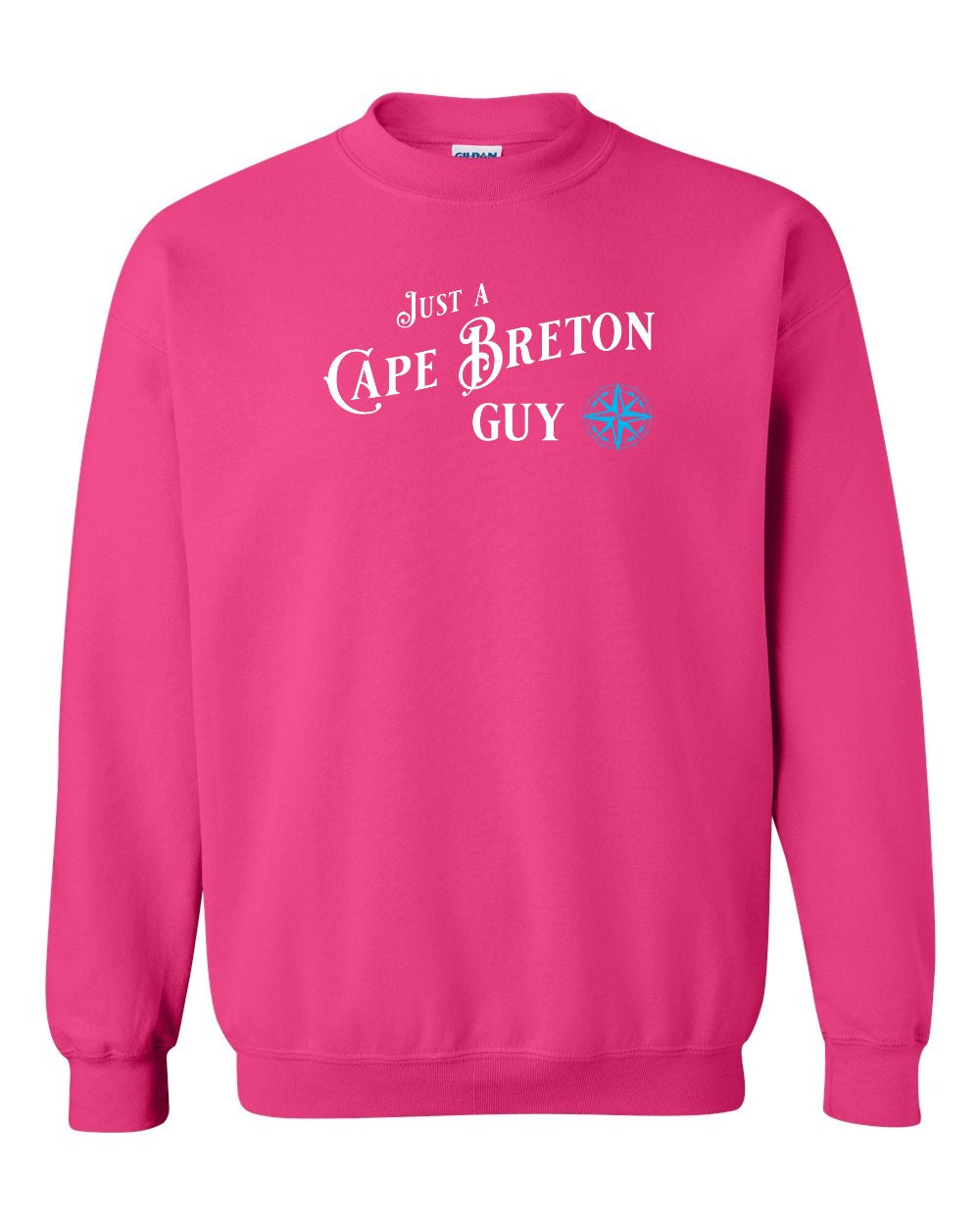 Just a Cape Breton Guy blue Full Crewneck Sweatshirt
