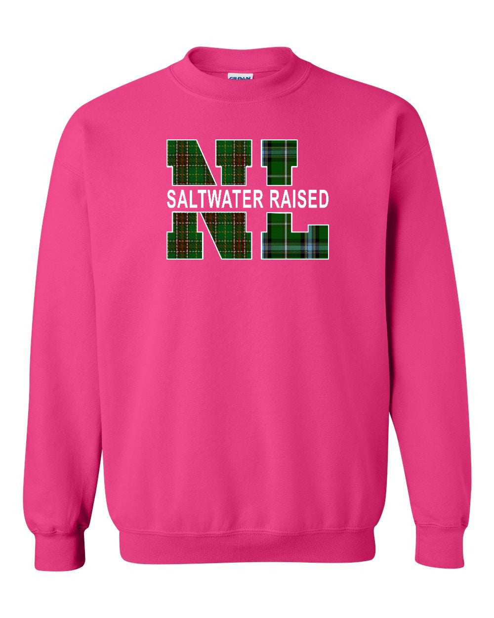 Newfoundland and Labrador Saltwater Raised Full Front Sweatshirt