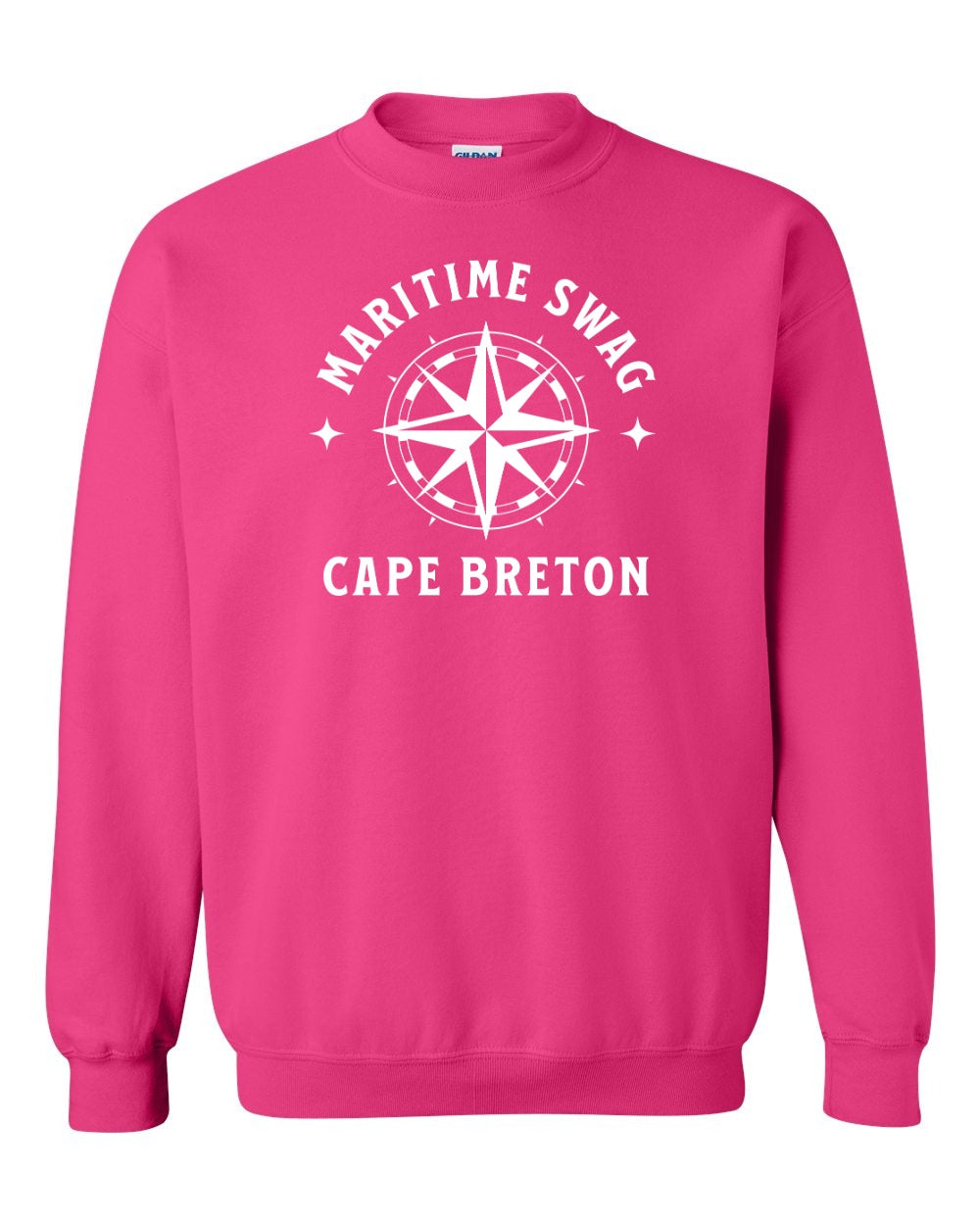 Maritime Swag Cape Breton Compass Full Crewneck Sweatshirt