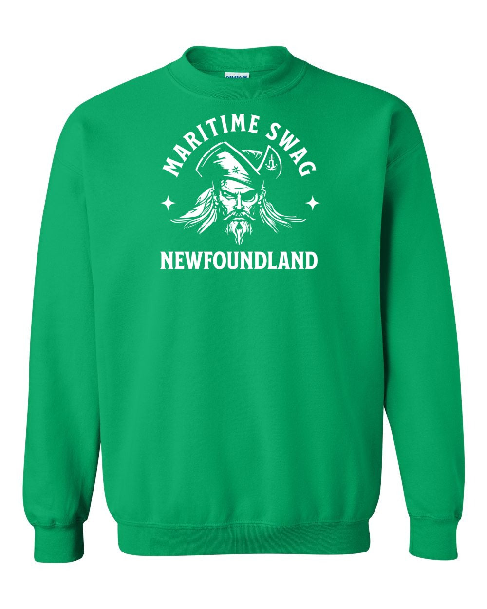Maritime Swag Newfoundland Pirate Full Crewneck Sweatshirt