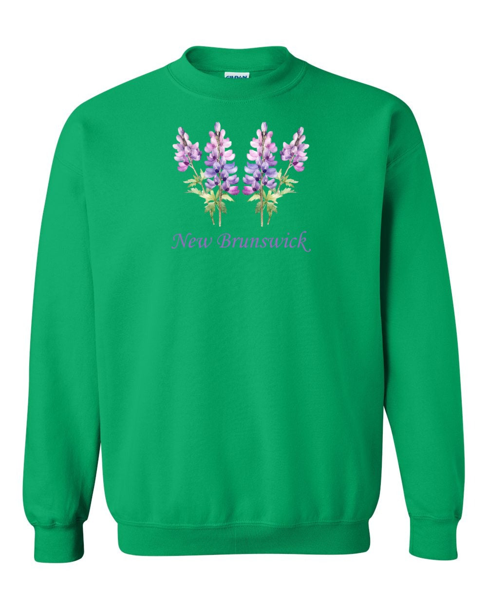 New Brunswick Lupins Full Crewneck Sweatshirt