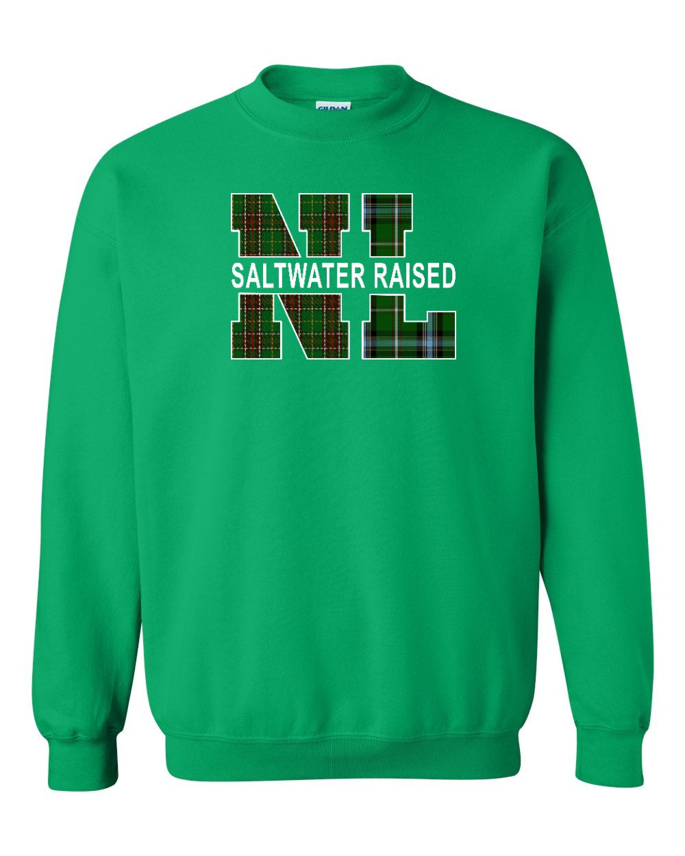 Newfoundland and Labrador Saltwater Raised Full Front Sweatshirt