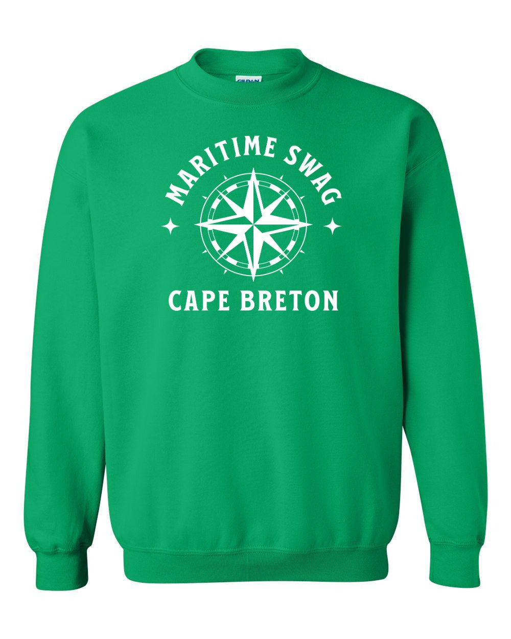 Maritime Swag Cape Breton Compass Full Crewneck Sweatshirt