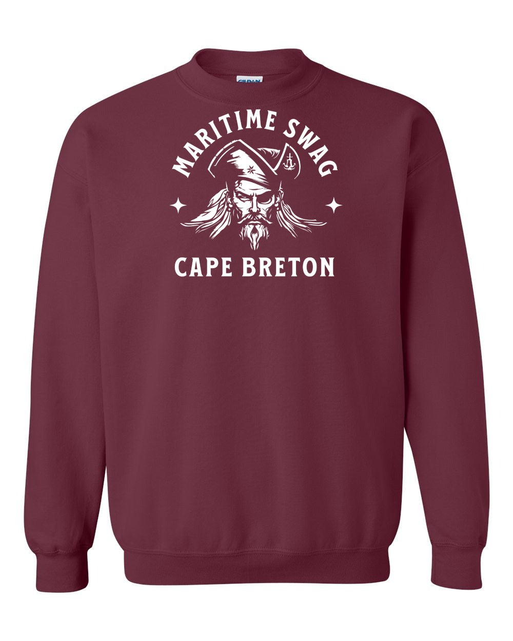 Maritime Swag Cape Breton Pirate Full Crewneck Sweatshirt