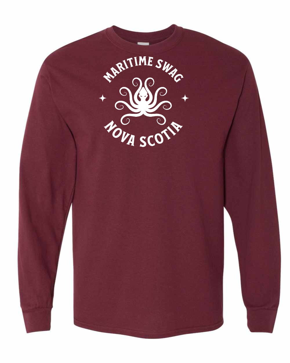 Maritime Swag Nova Scotia Octopus Full Long Sleeve Tee