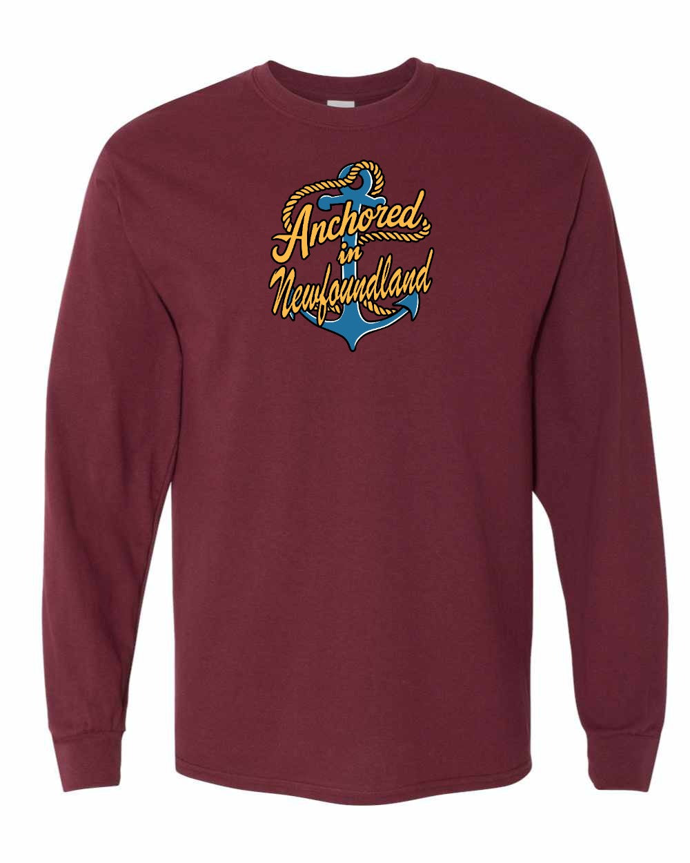 Anchored in Newfoundland (New Design) Full Long Sleeve
