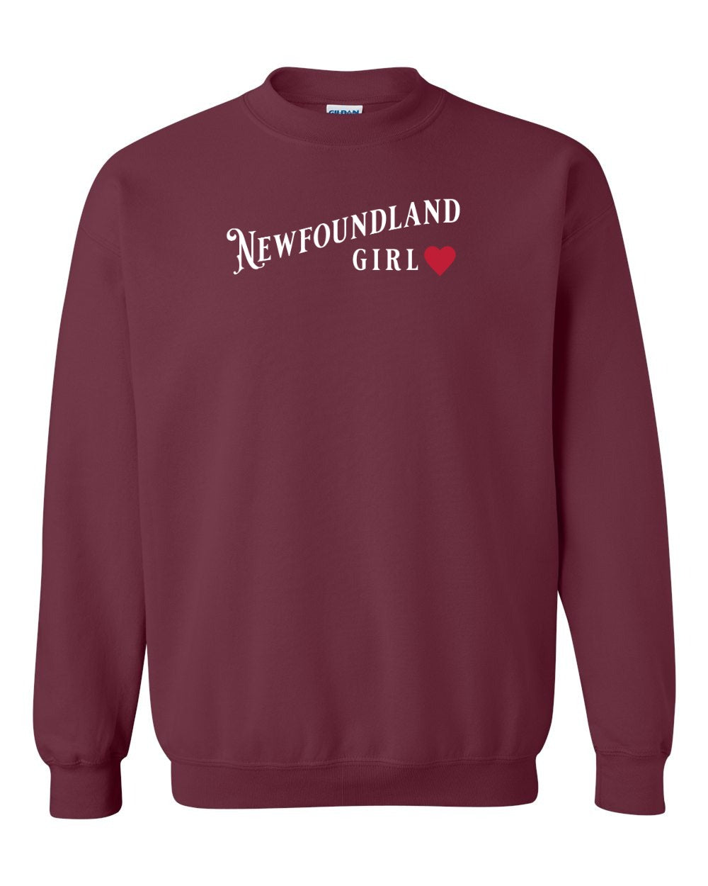 Newfoundland Girl Full Crewneck Sweatshirt