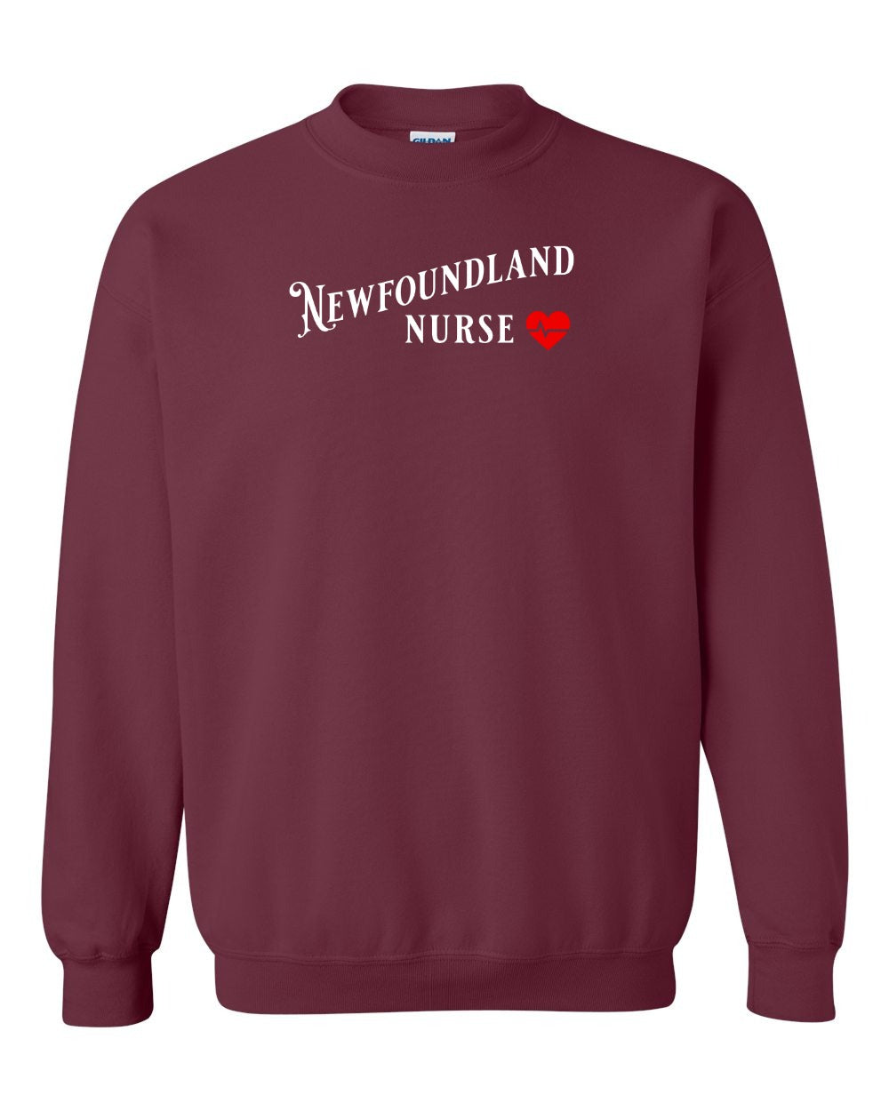 Newfoundland Nurse Full Crewneck Sweatshirt