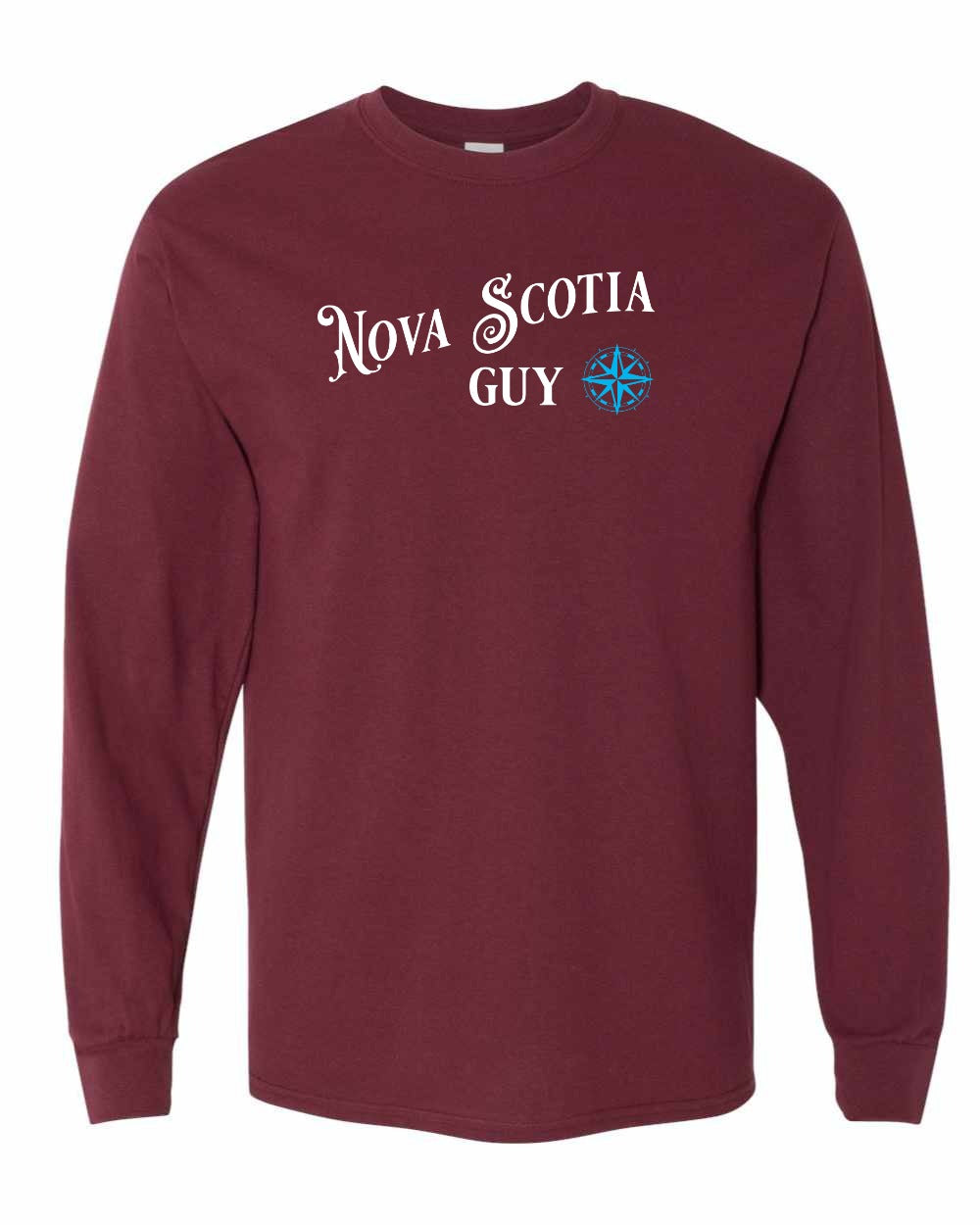 Nova Scotia Guy blue Full Long Sleeve Tee