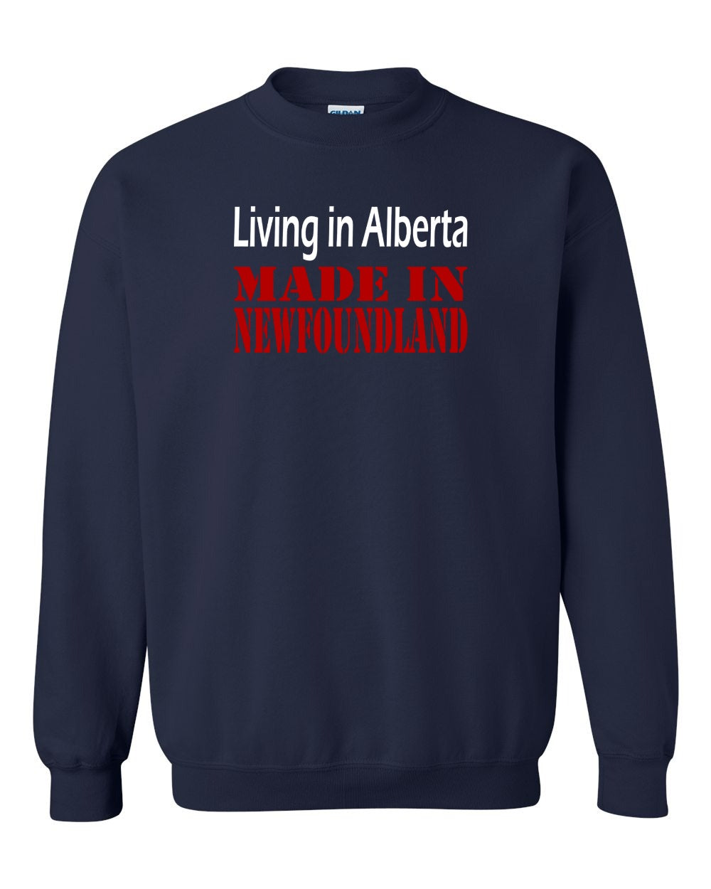 Living Alberta Made in Newfoundland Full Crewneck Sweatshirt