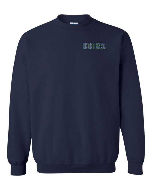 Bluenoser Left Chest and Back crew-neck