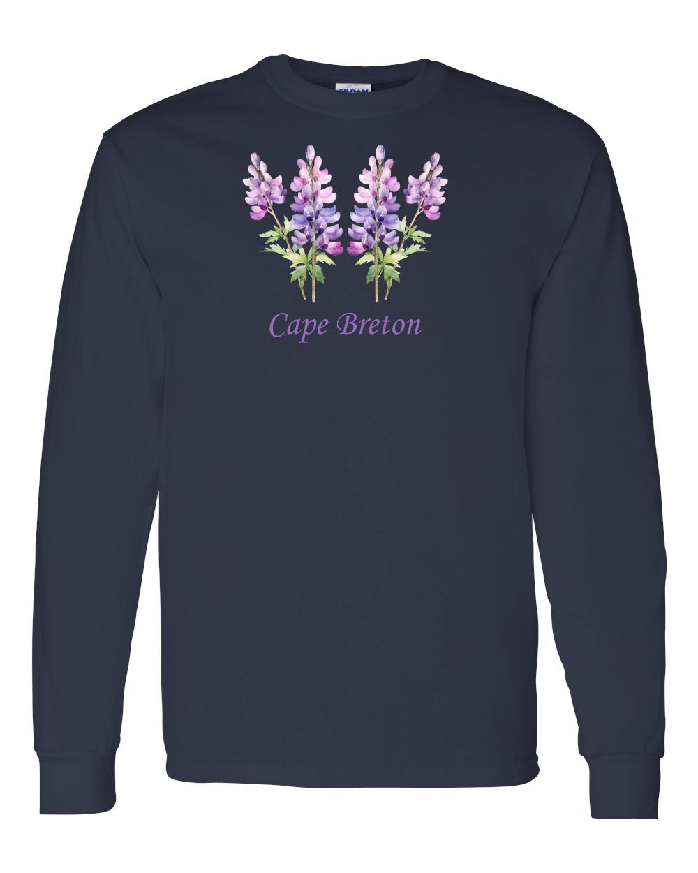 Cape Breton Lupin Full Long Sleeve Tee