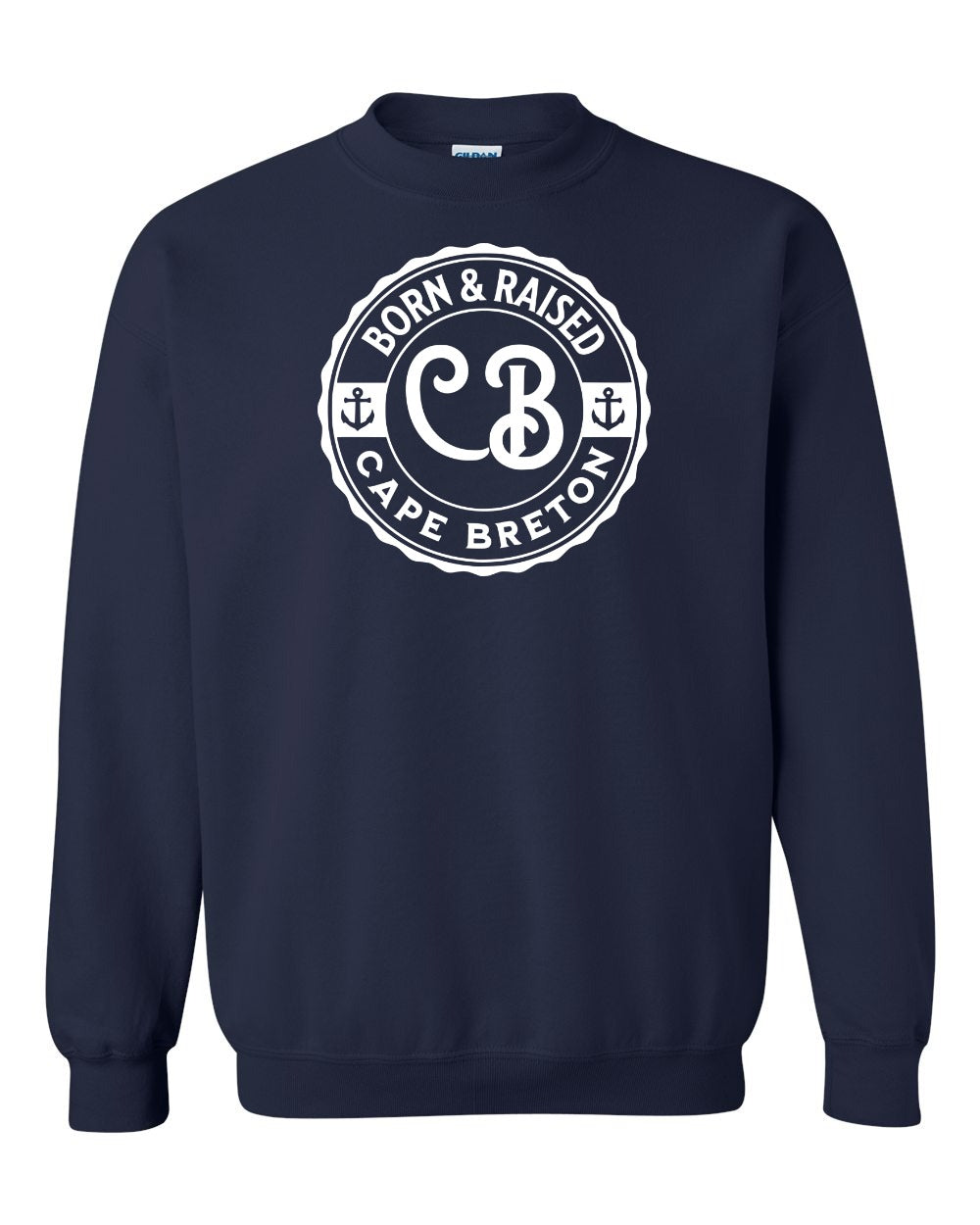 Born & Raised Cape Breton Full Crewneck Sweatshirt