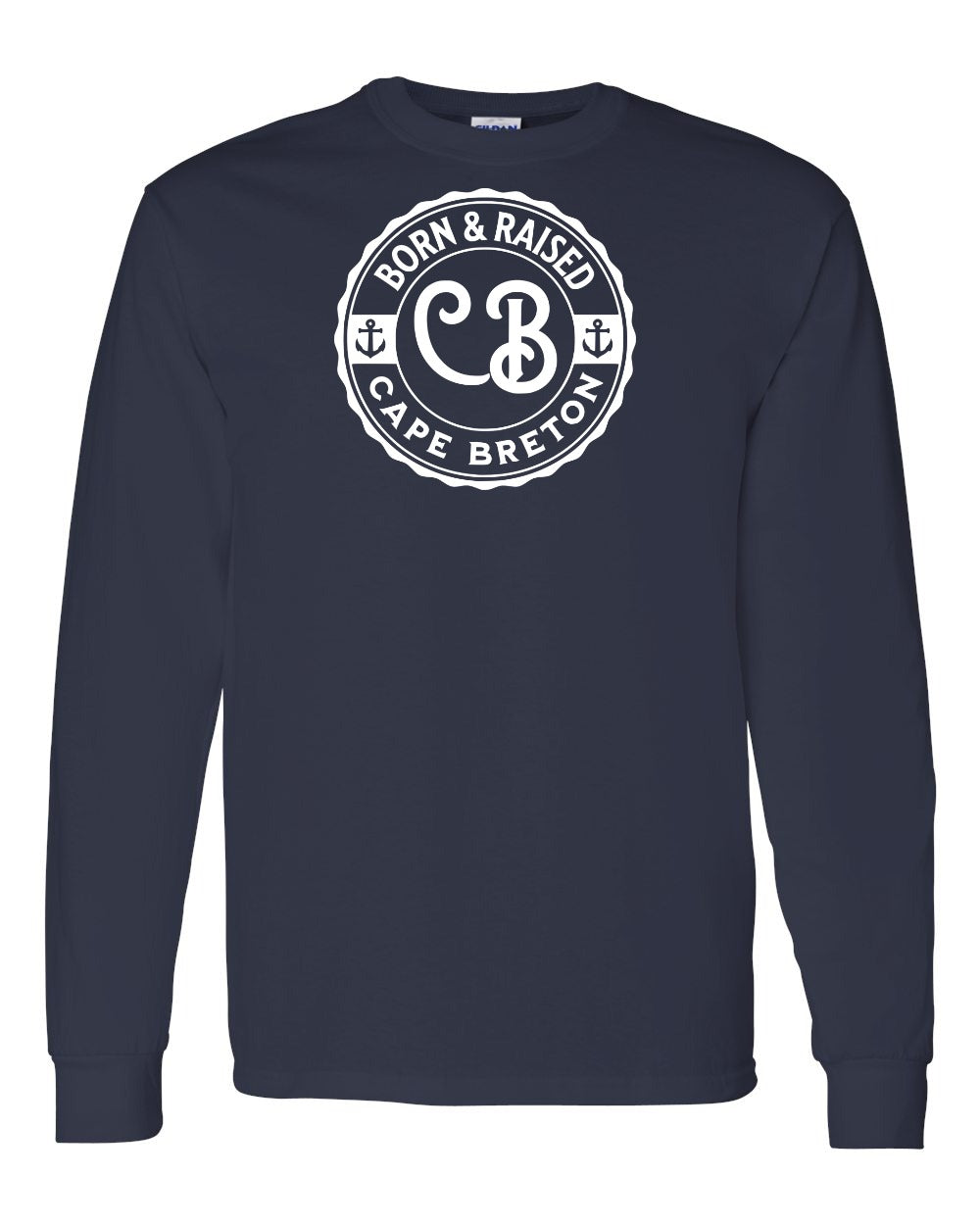 Born & Raised Cape Breton Full Long Sleeve Tee