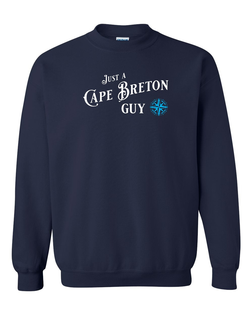 Just a Cape Breton Guy blue Full Crewneck Sweatshirt