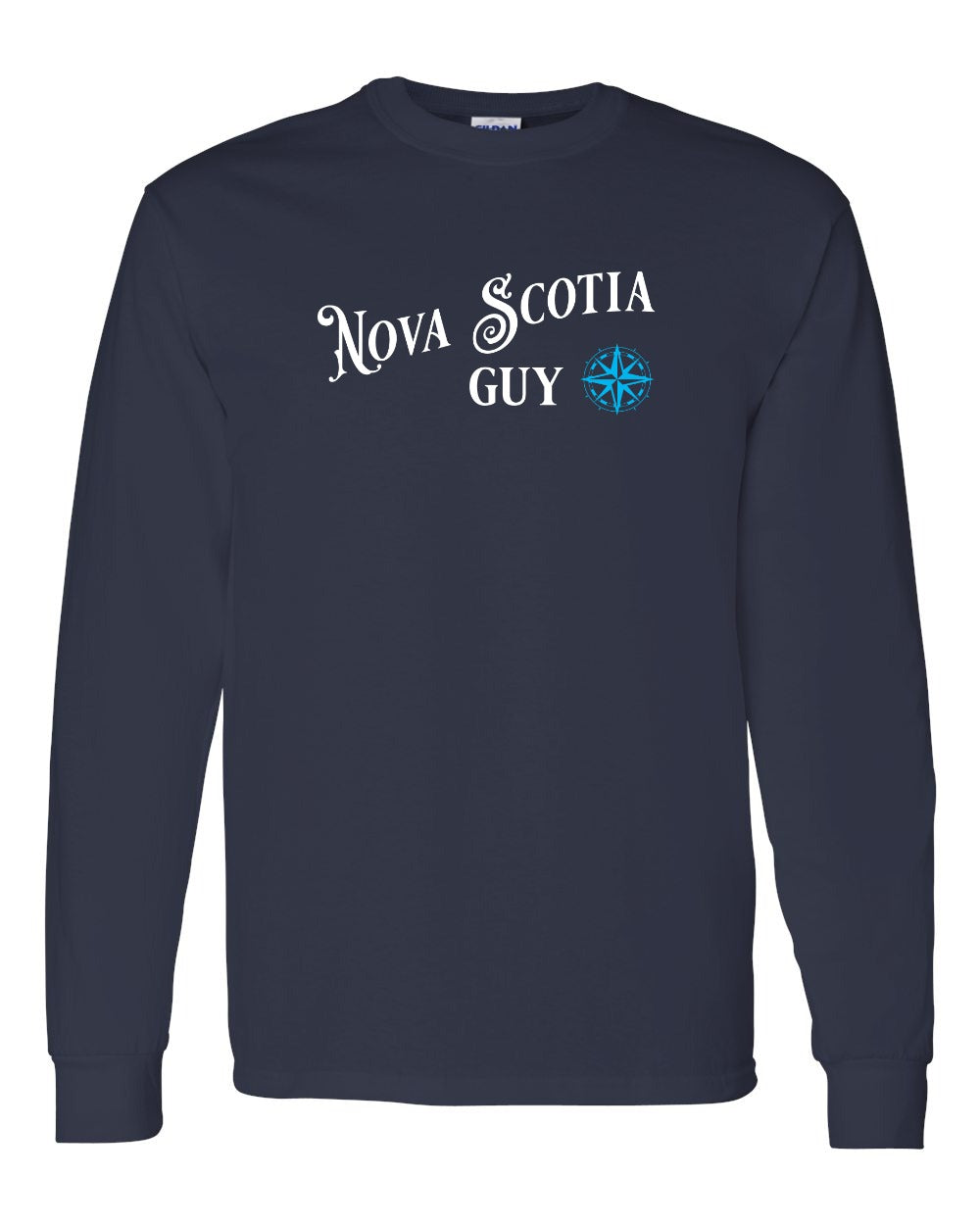 Nova Scotia Guy blue Full Long Sleeve Tee