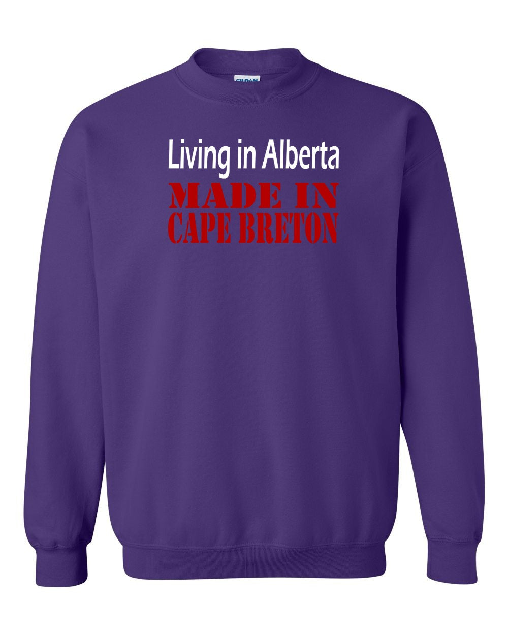 Living Alberta Made in Cape Breton Full Crewneck Sweatshirt