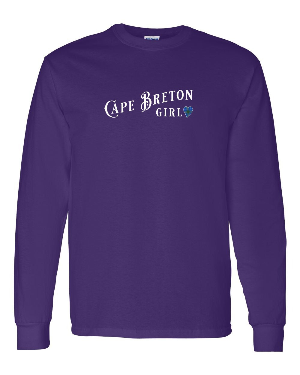 Cape Breton Girl Tartan Full Long Sleeve Tee