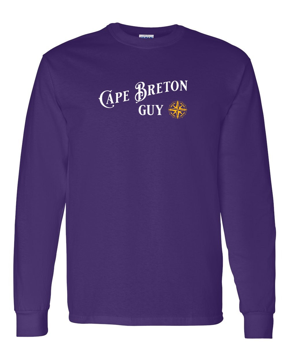 Cape Breton Guy yellow Full Long Sleeve Tee