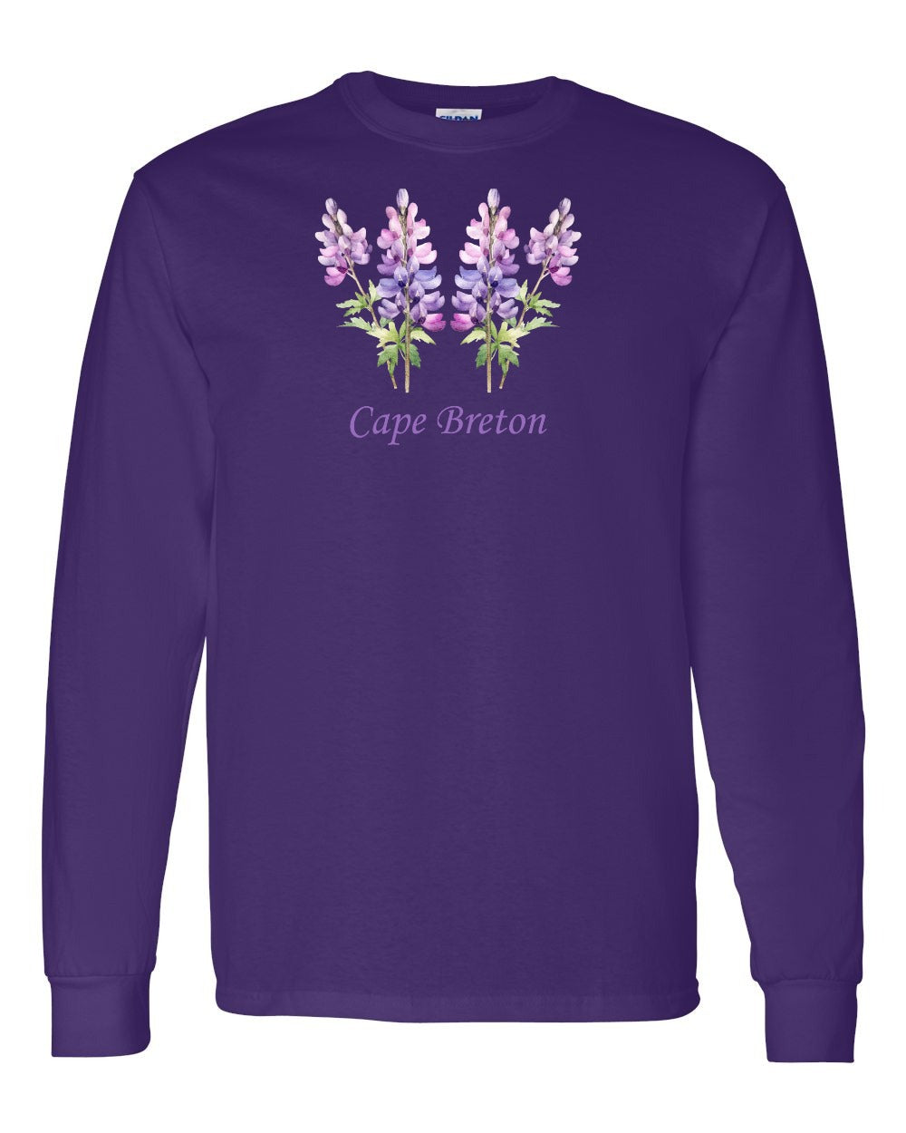 Cape Breton Lupin Full Long Sleeve Tee