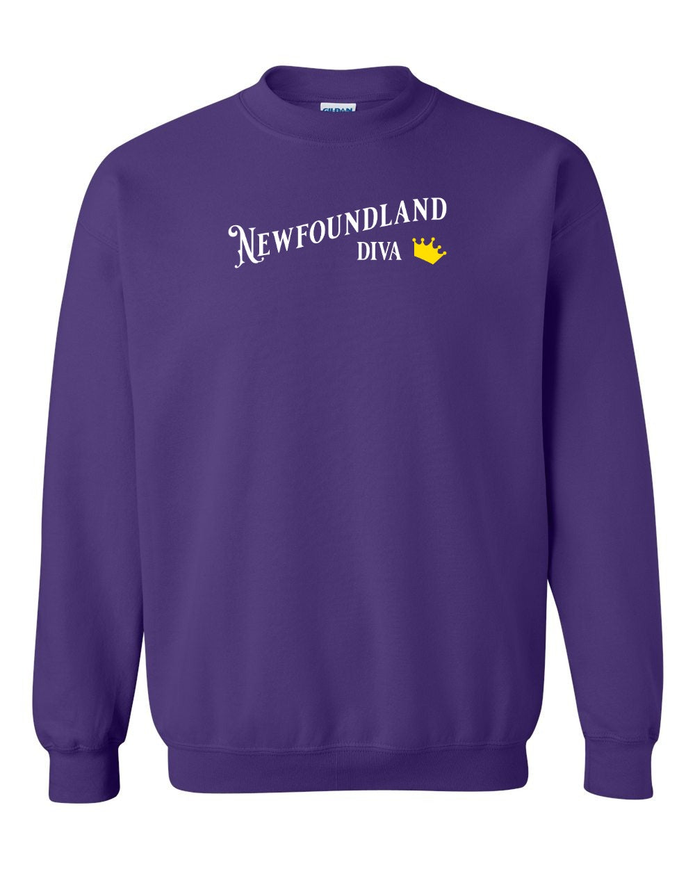 Newfoundland Diva Full Crewneck Sweatshirt