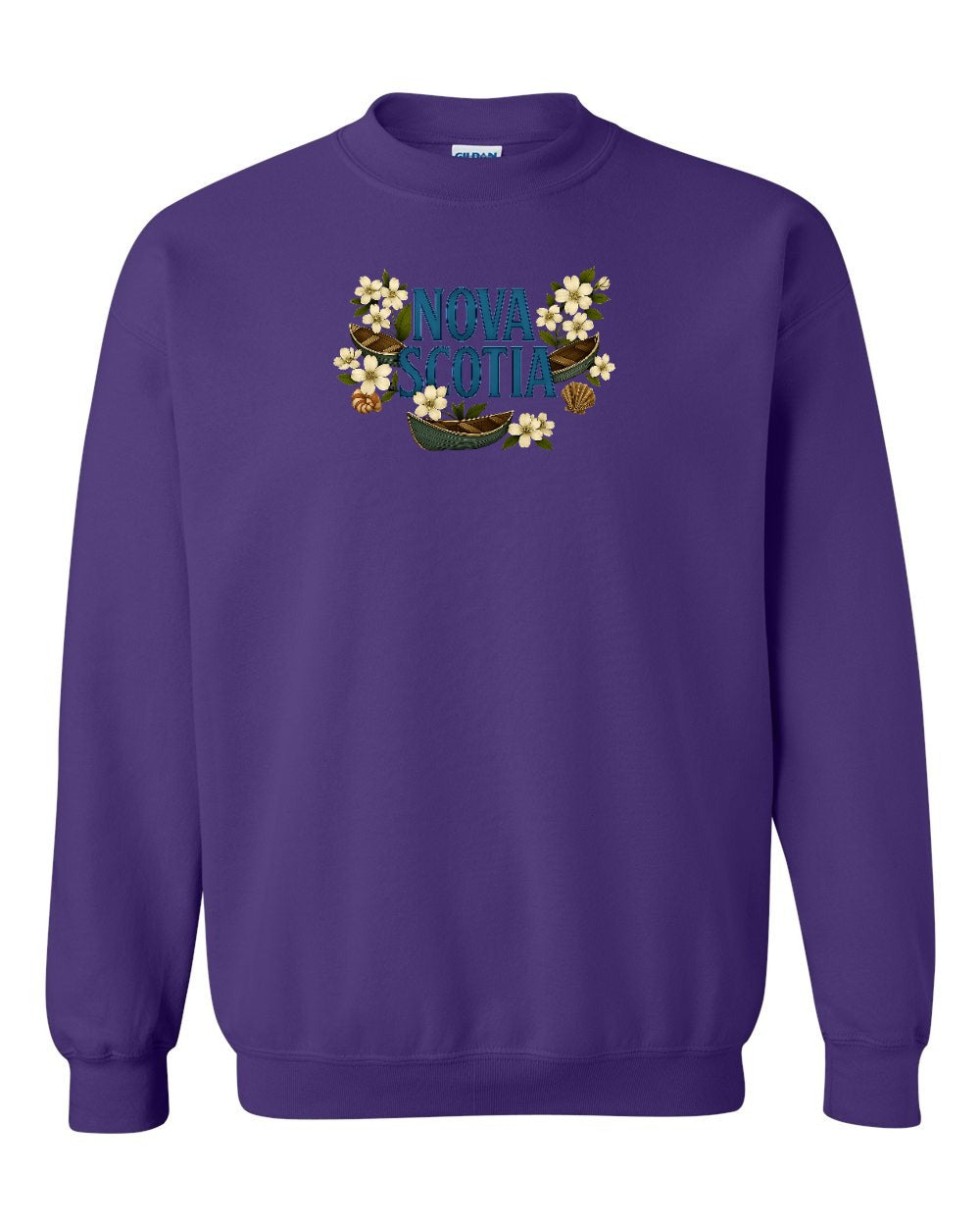 Nova Scotia Flowers Full crew-neck