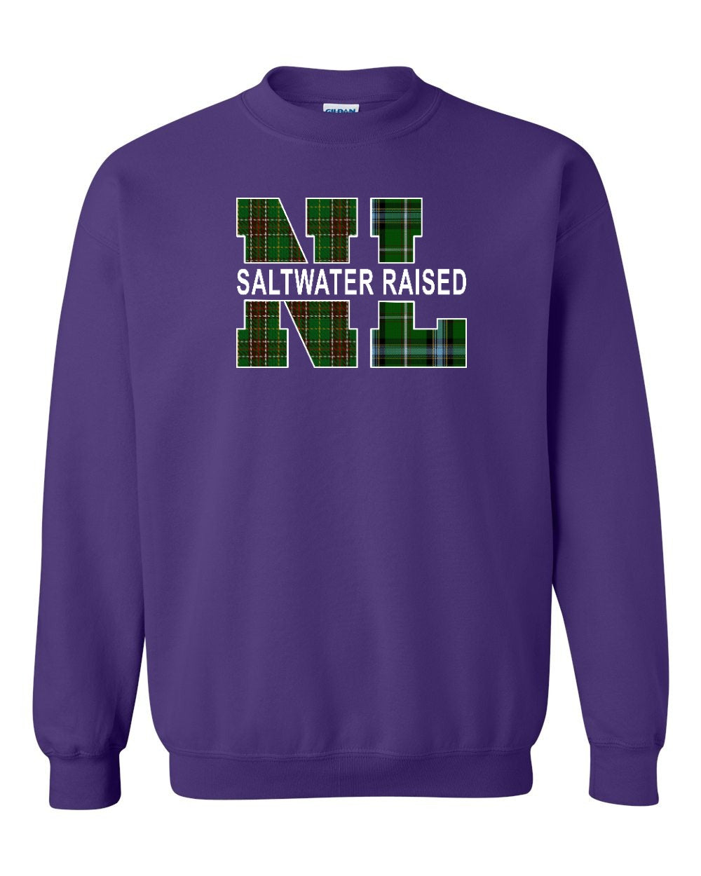 Newfoundland and Labrador Saltwater Raised Full Front Sweatshirt