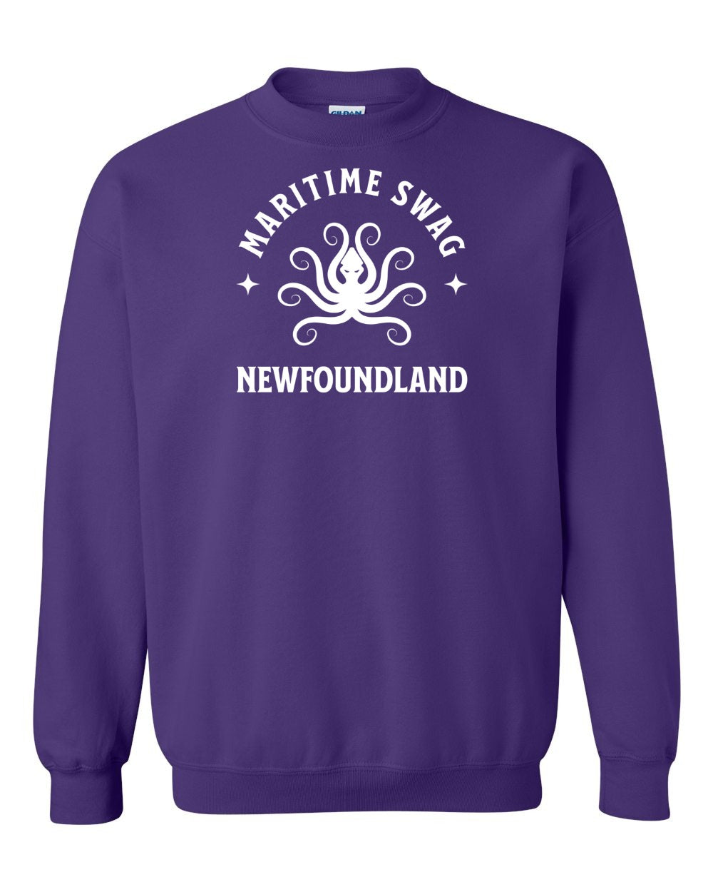 Maritime Swag Newfoundland Octopus Full Crewneck Sweatshirt