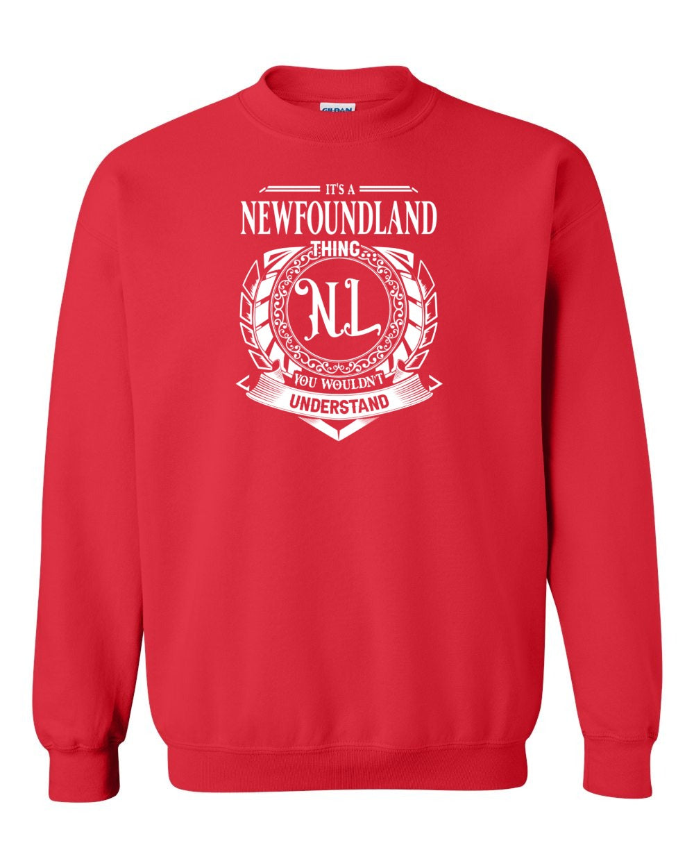 It's  A Newfoundland Thing Full Crewneck Sweatshirt