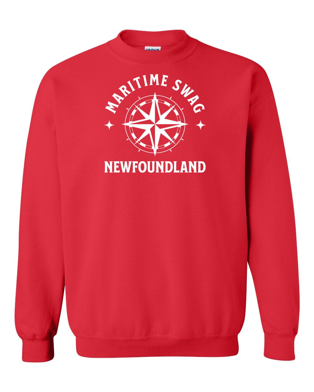 Maritime Swag Newfoundland Compass Full Crewneck Sweatshirt