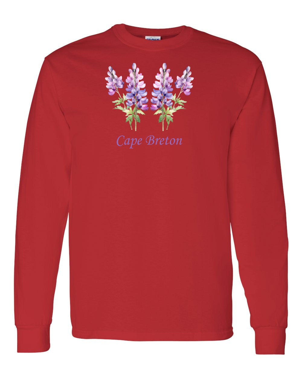 Cape Breton Lupin Full Long Sleeve Tee
