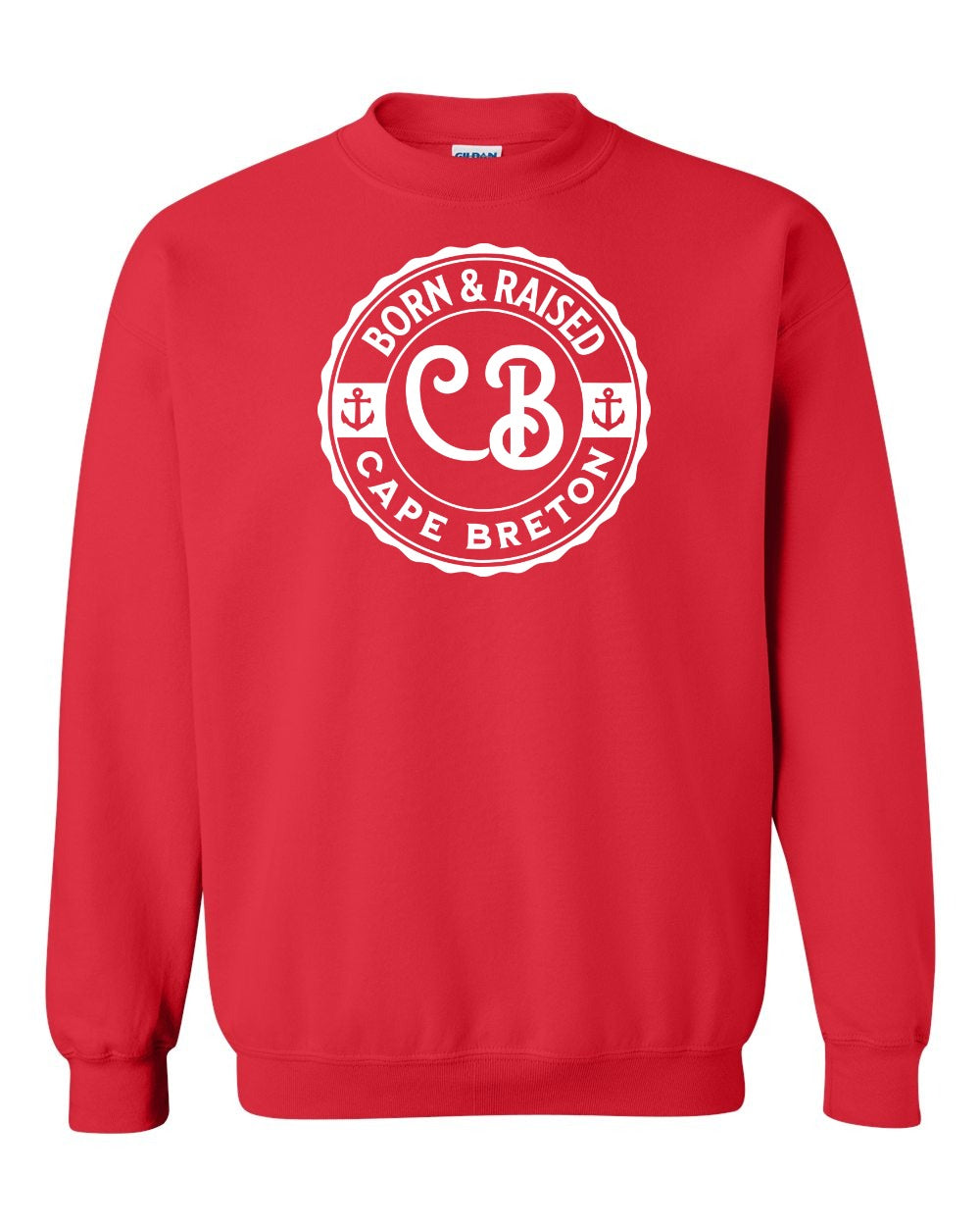 Born & Raised Cape Breton Full Crewneck Sweatshirt