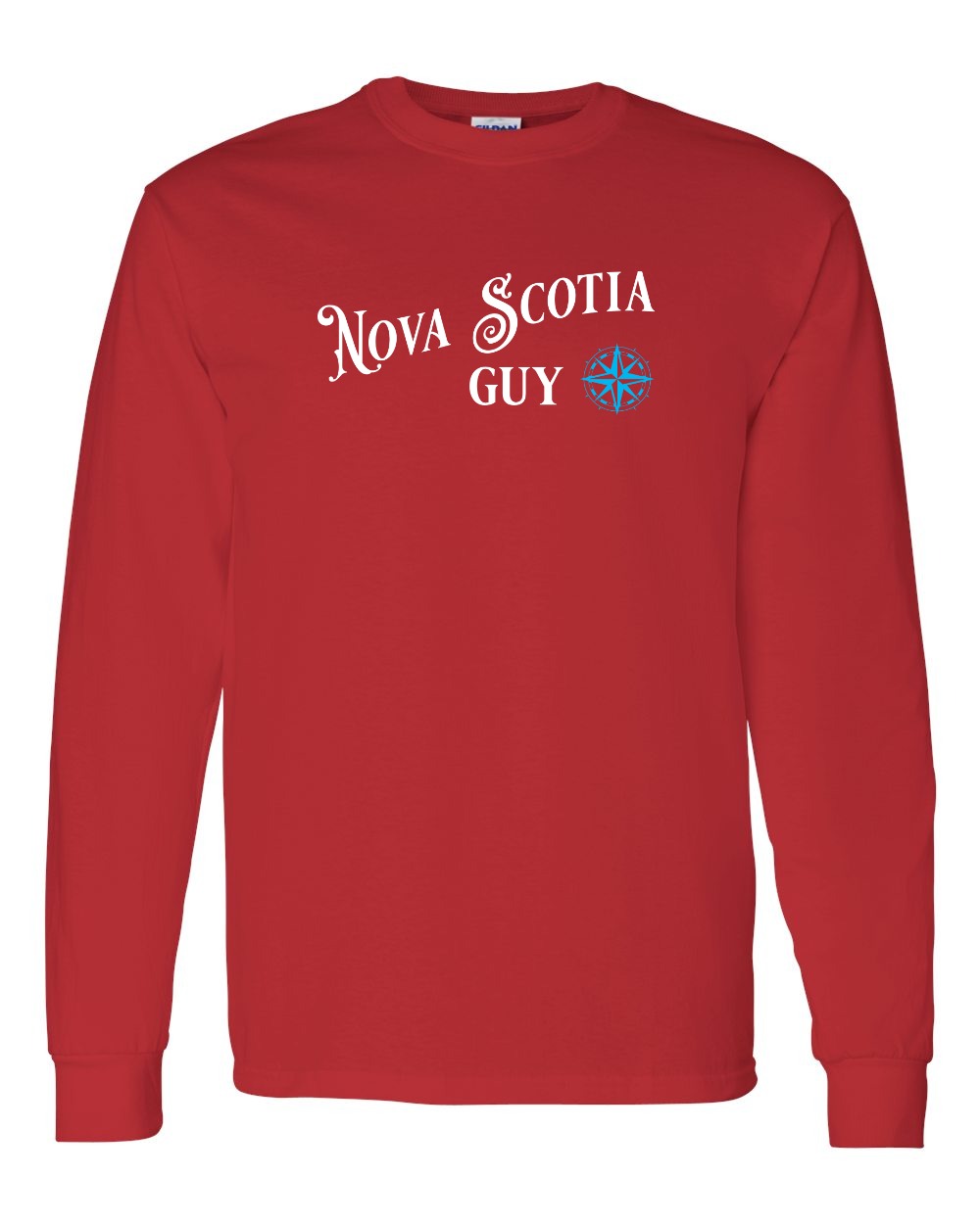 Nova Scotia Guy blue Full Long Sleeve Tee
