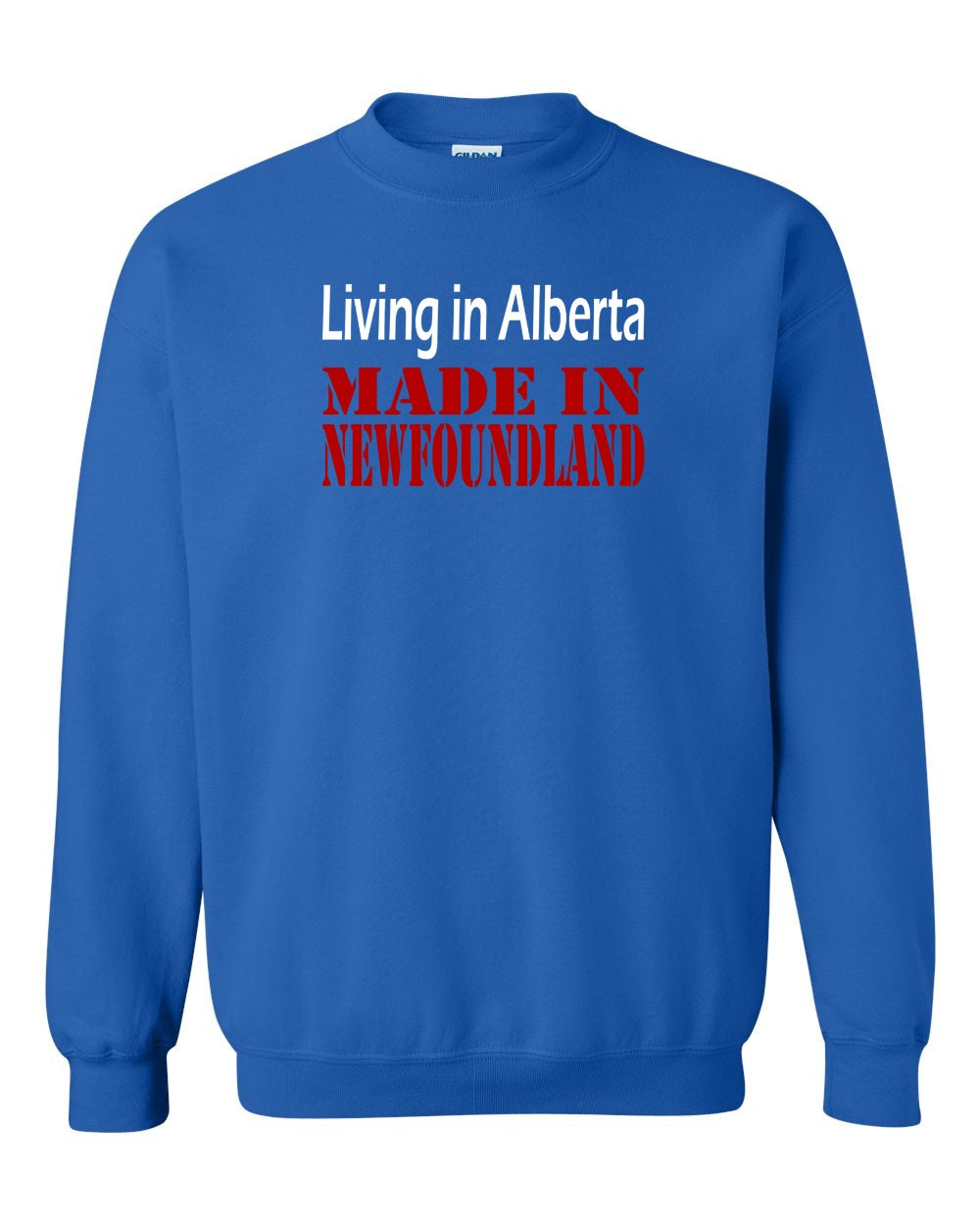 Living Alberta Made in Newfoundland Full Crewneck Sweatshirt