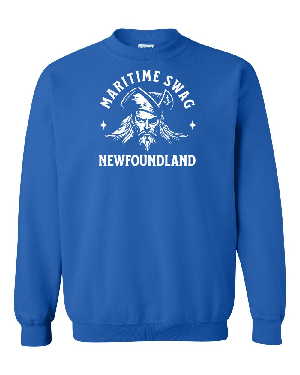 Maritime Swag Newfoundland Pirate Full Crewneck Sweatshirt
