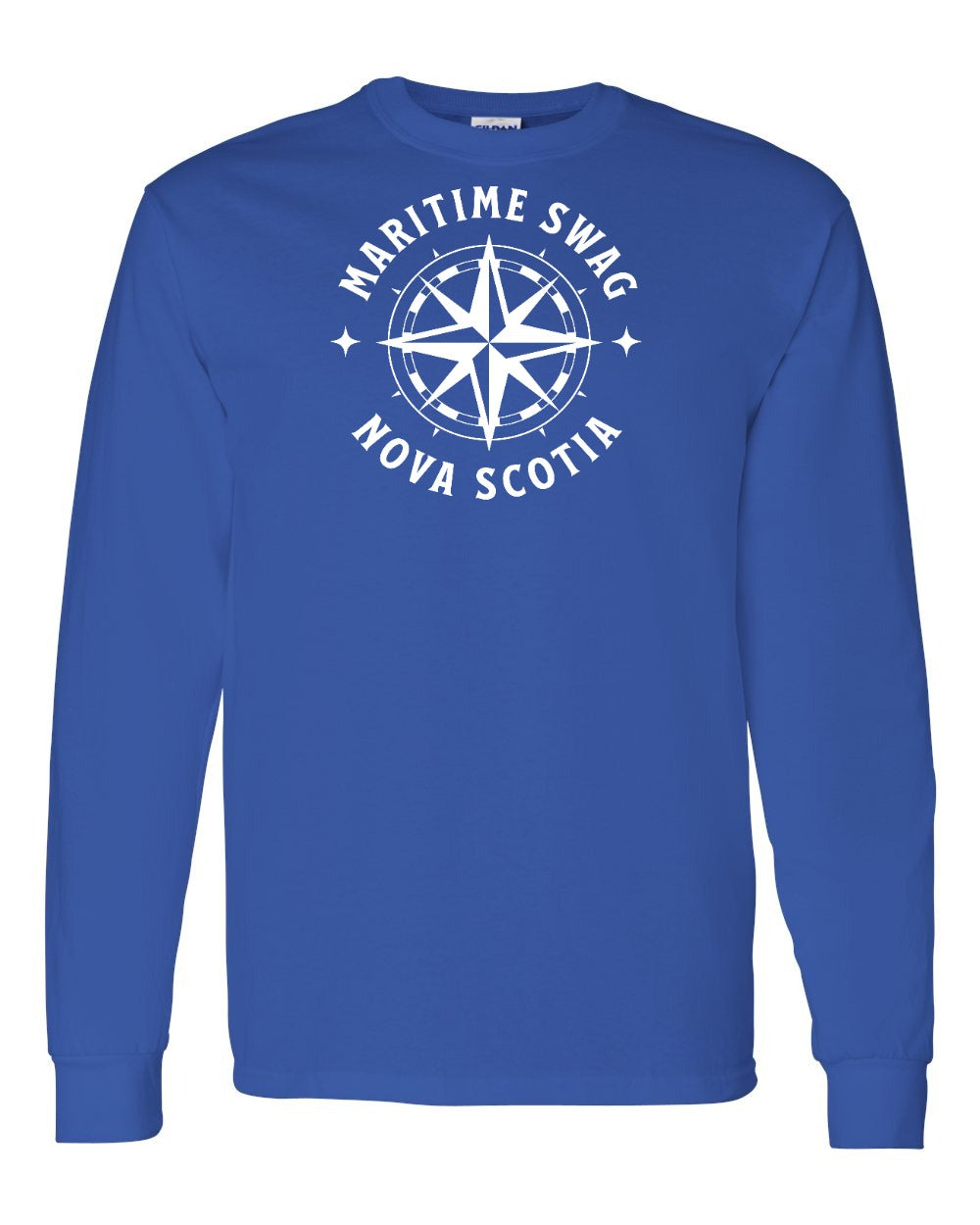 Maritime Swag Nova Scotia Compass Full Long Sleeve Tee