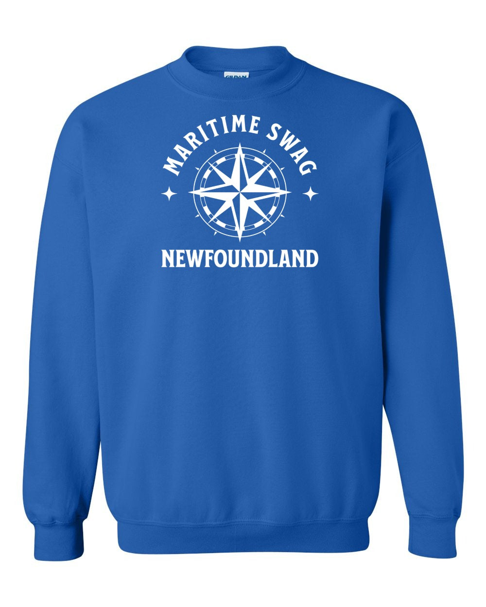 Maritime Swag Newfoundland Compass Full Crewneck Sweatshirt
