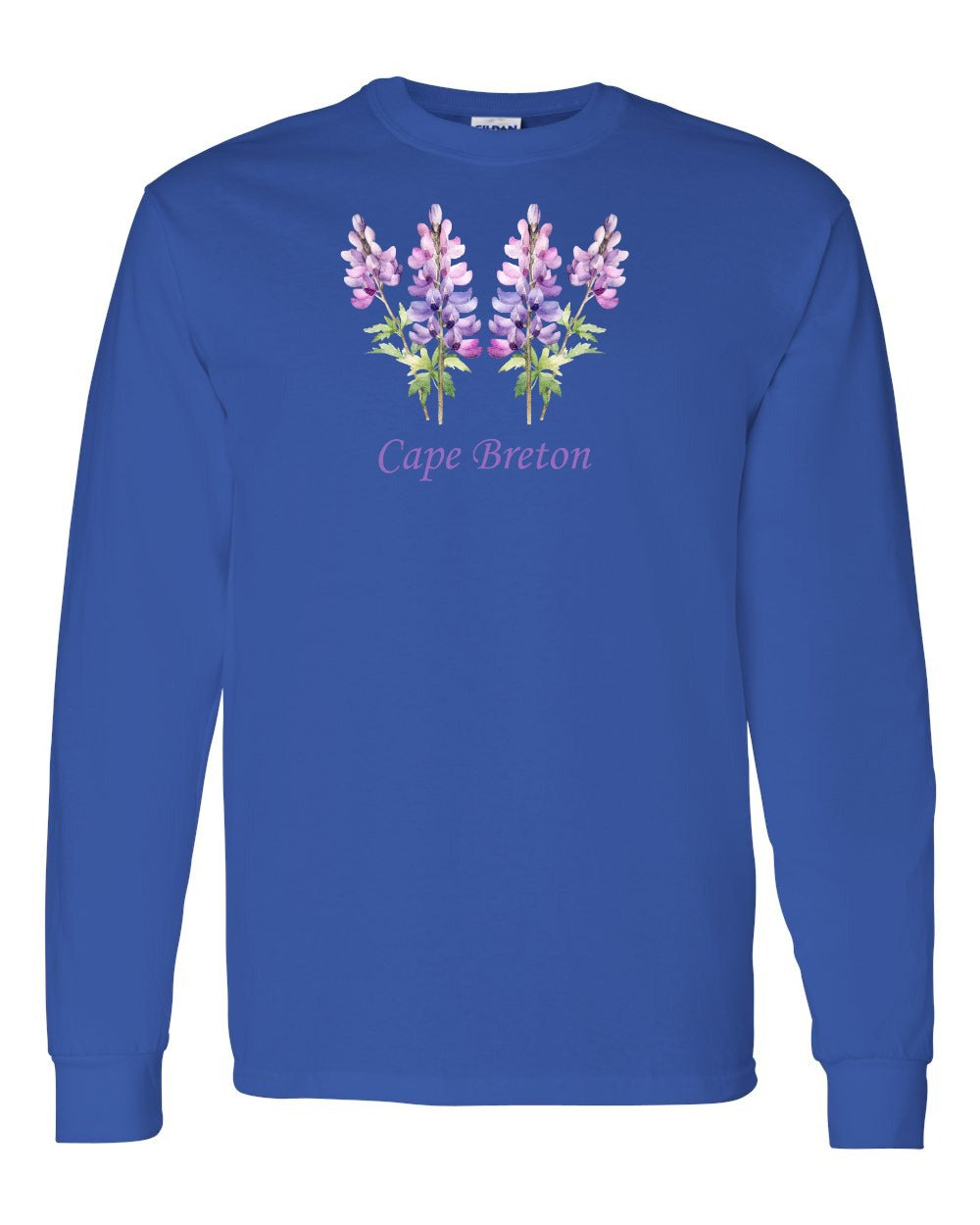 Cape Breton Lupin Full Long Sleeve Tee