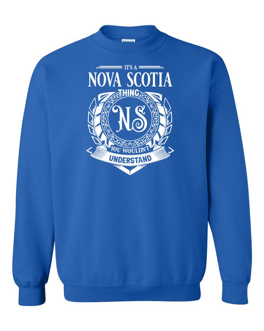 It's  A Nova Scotia Thing Full crew-neck