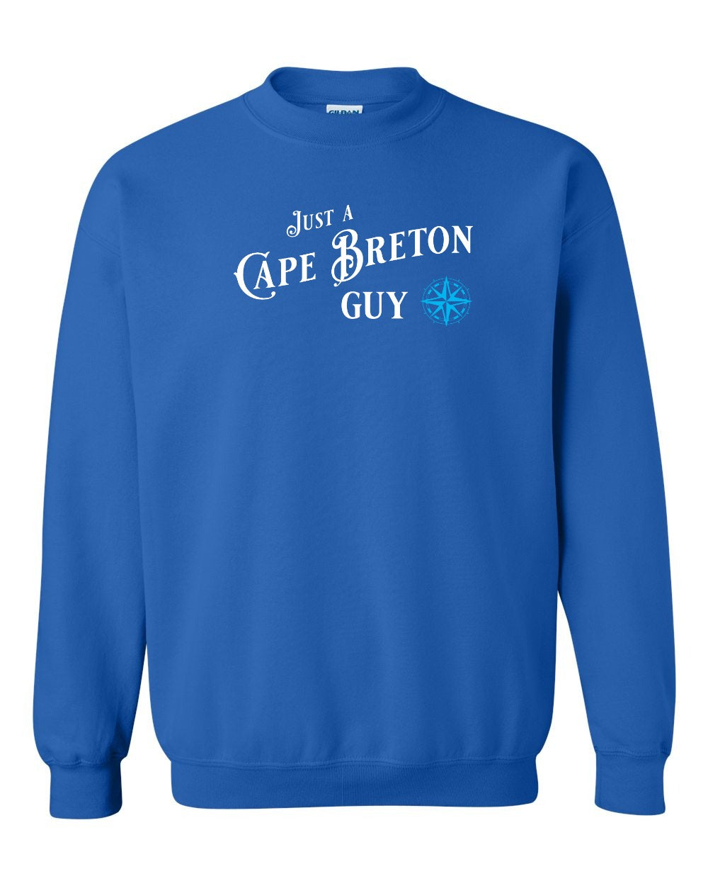 Just a Cape Breton Guy blue Full Crewneck Sweatshirt
